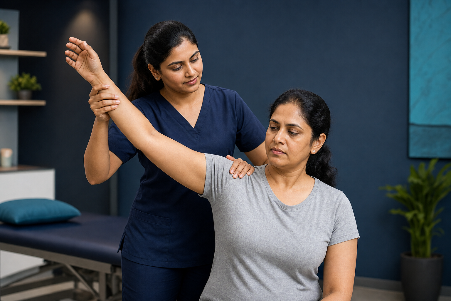Frozen shoulder physiotherapy