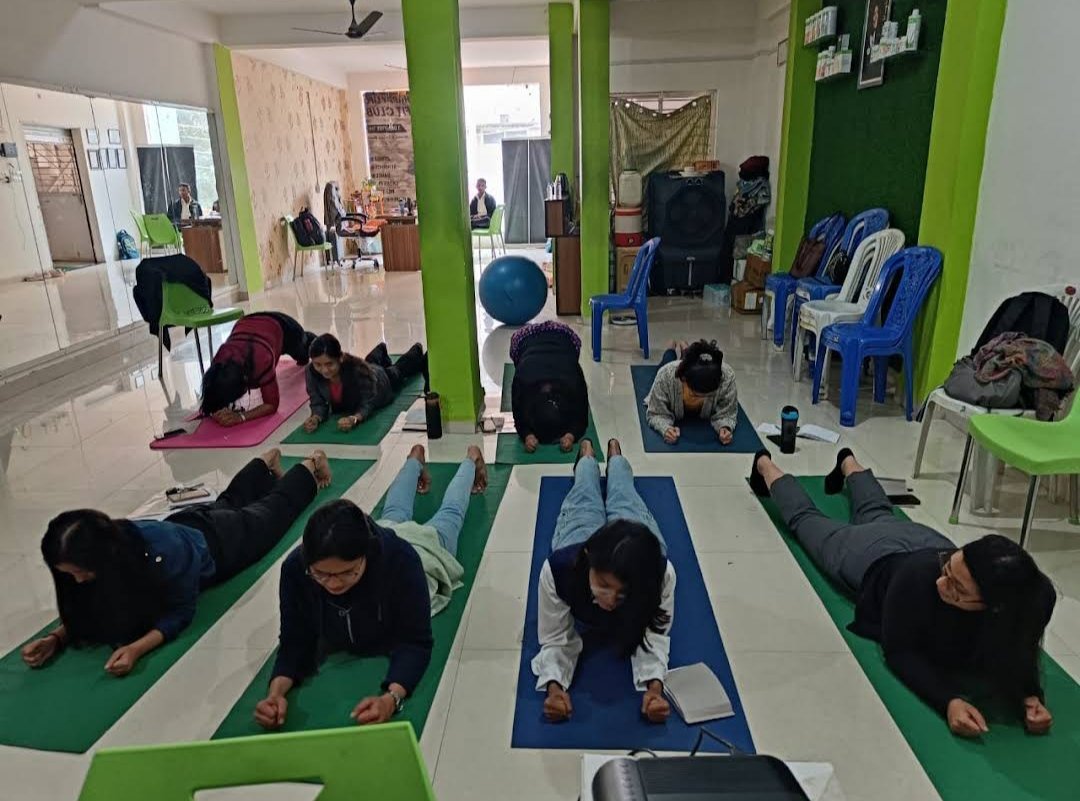 Guided exercise session